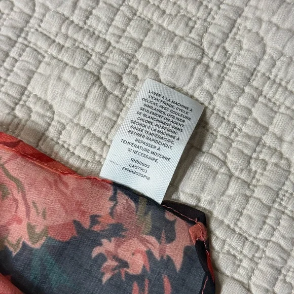 Free Press Floral Print Sheer Duster Kimono One Size - Picture 5 of 5